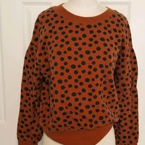 Madewell Pleat Sleeve Sweatshirt